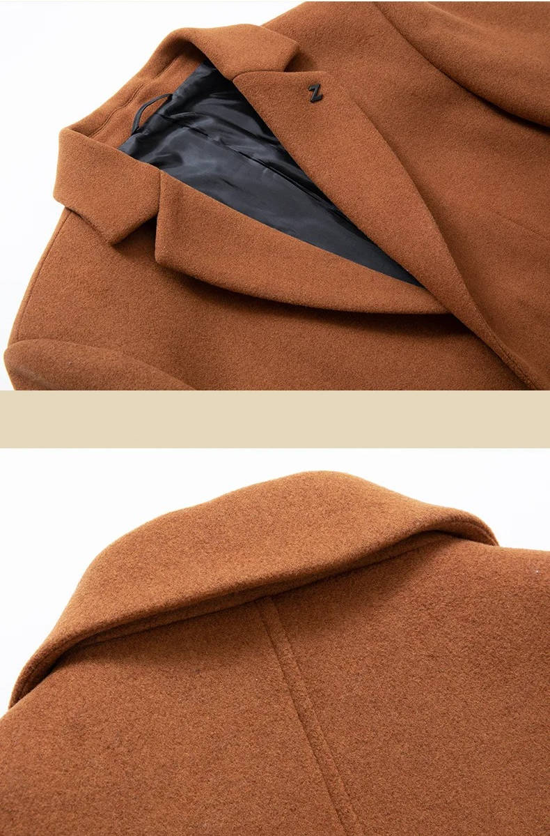 Silas Men's Coat - back view