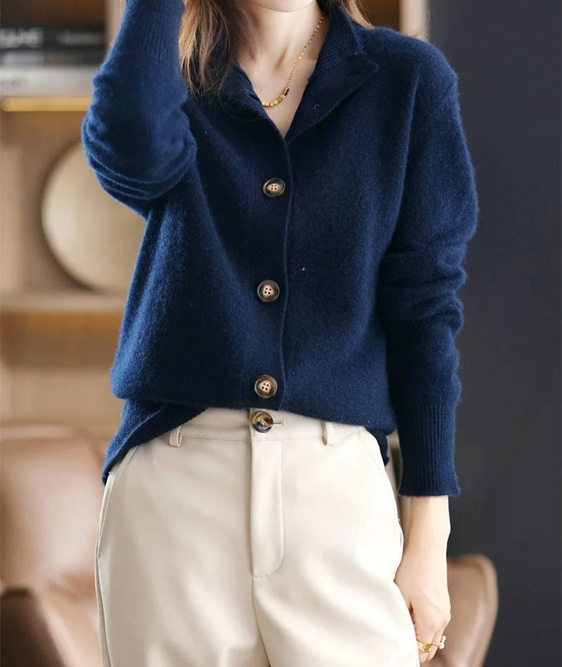 Winona Women's Cardigan - back view