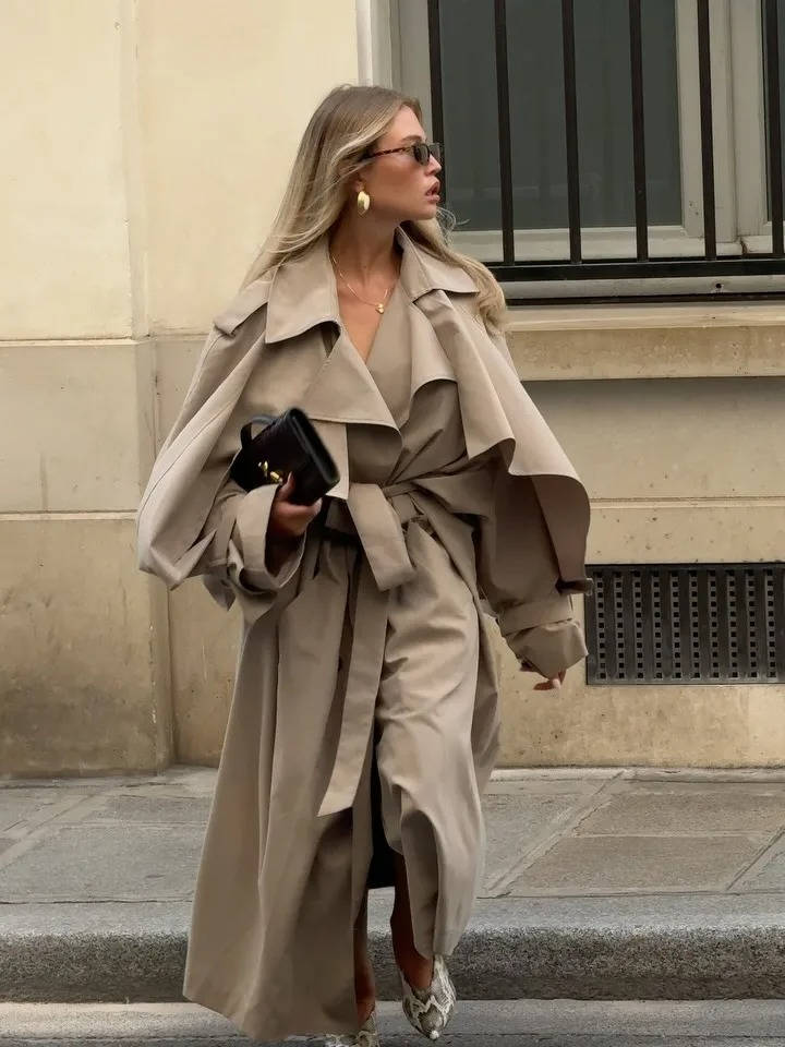 Romy Women's Trench Coat | 3 Sizes