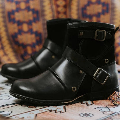Xavier Men's Ankle Boots - full-length view