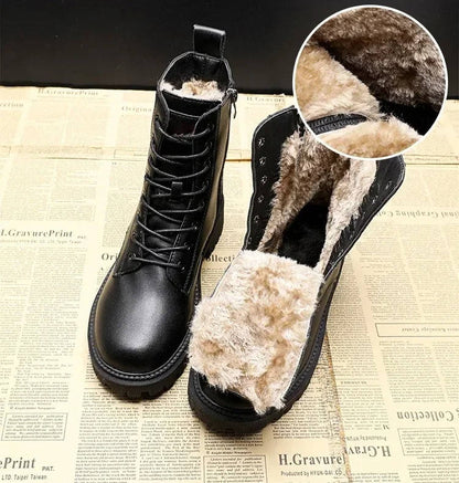 Alba Women's Combat Boots - full-length view