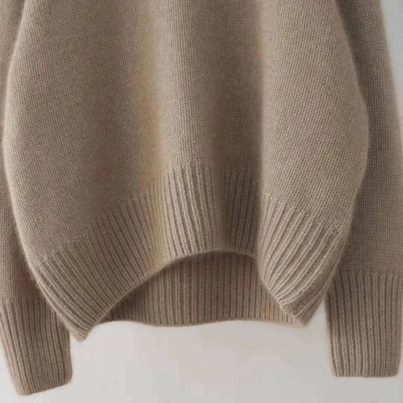 Genevieve Women's Oversized Sweater - flat lay