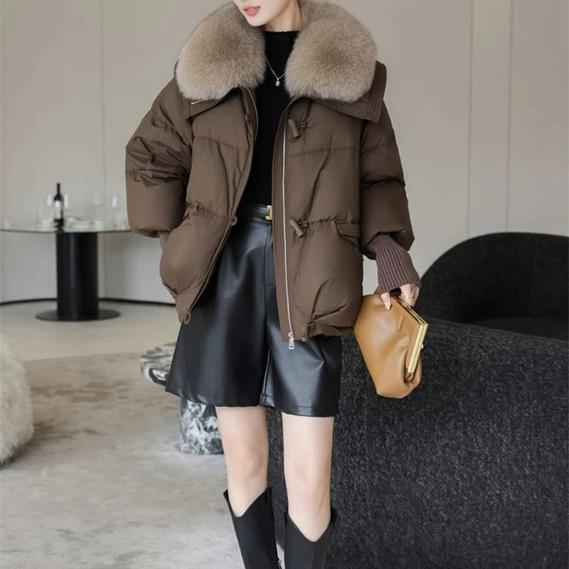 Bijou Women's Puffer Jacket - back view