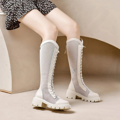 Kira Women's Knee-high Boots - flat lay