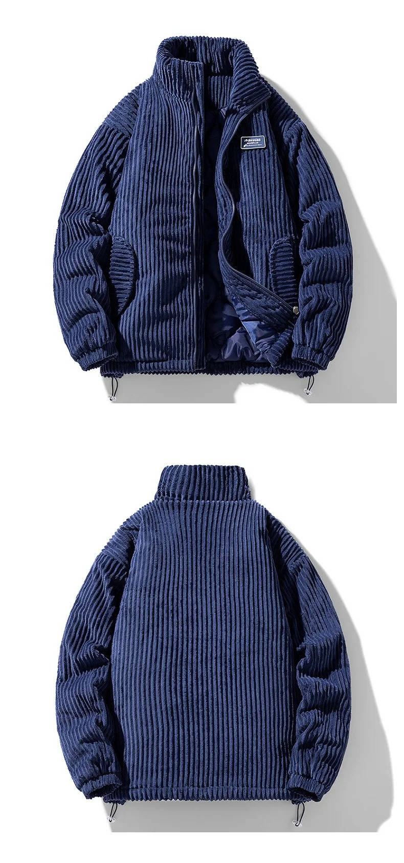 Jasper Men's Puffer Jacket - styled view