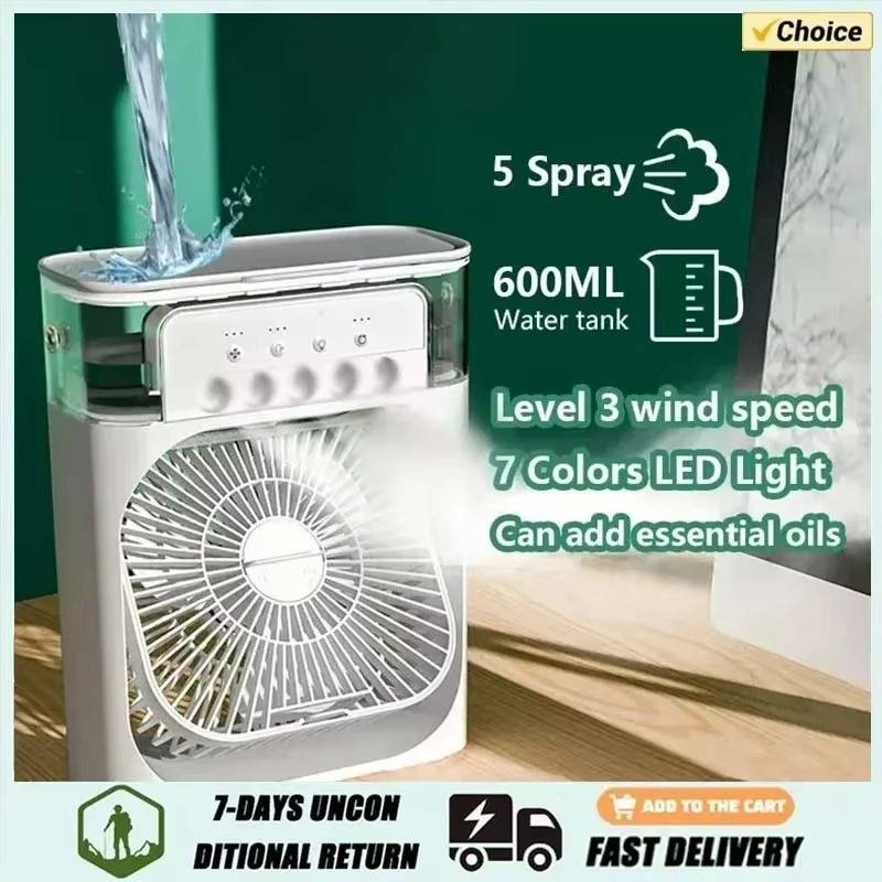 Isle Portable Fan - full-length view