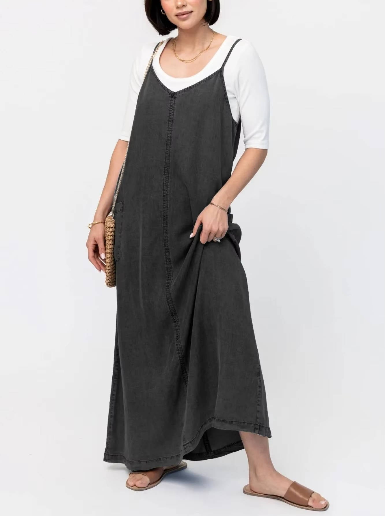Genevieve Women's Maxi Dress - back view