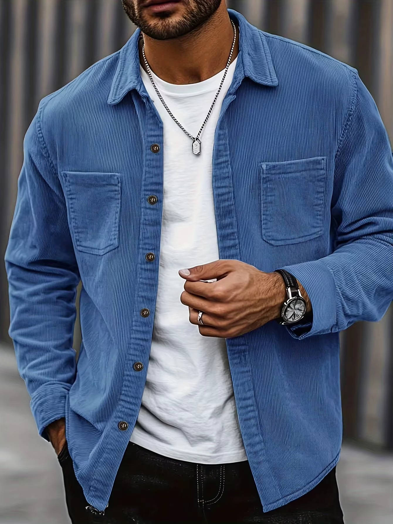 Quill Men's Shirt - full-length view