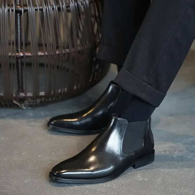 Milo Men's Chelsea Boots - styled view