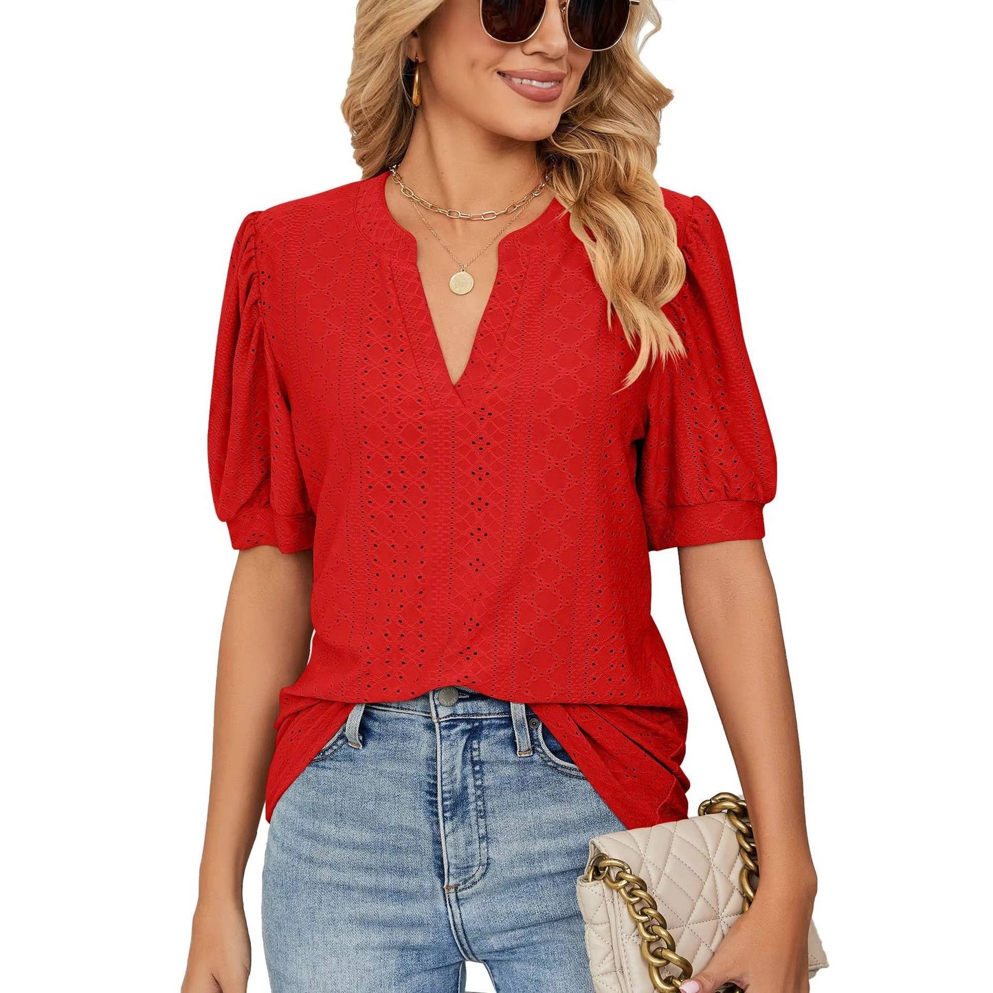 Opal Women's Blouse - back view