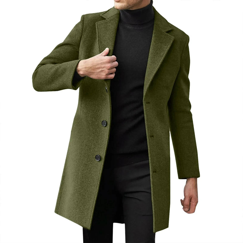 Ezra Men's Coat - back view