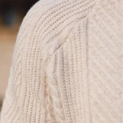 Isaac Men's Sweater - fabric and finish detail