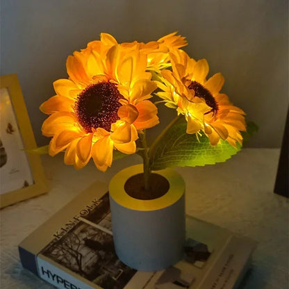 Ember LED Rechargeable Night Light - styled view