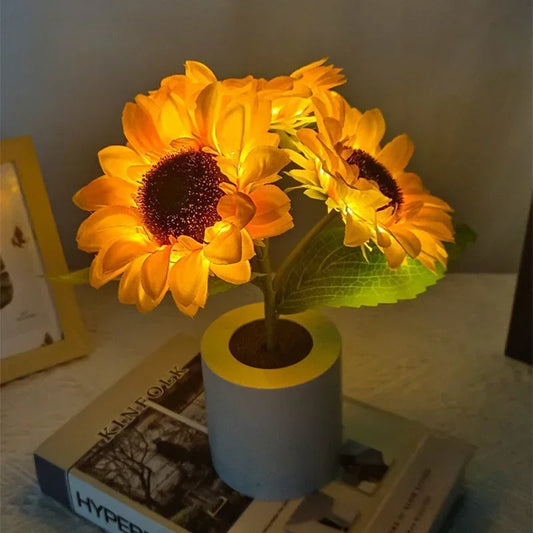 Ember LED Rechargeable Night Light - styled view