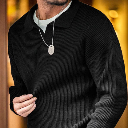 Theo Men's Sweater - full-length view