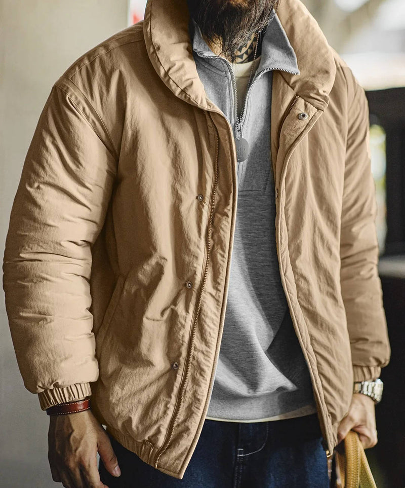 Arlo Men's Puffer Jacket | Beige