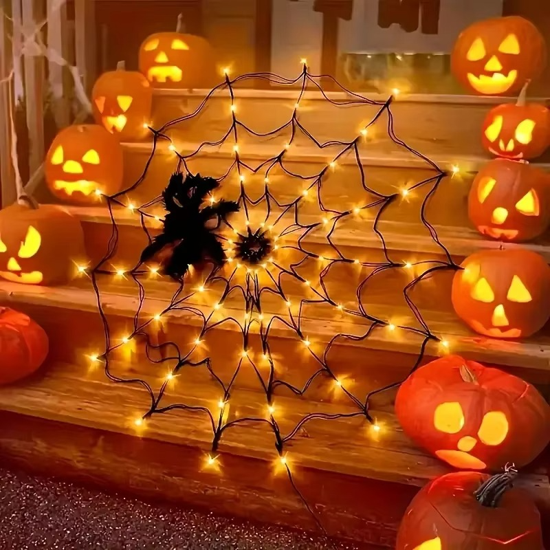 Pine Solar Lights Outdoor - shown in use