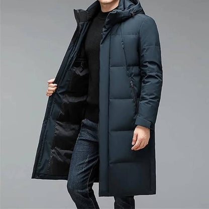 Tobias Men's Puffer Jacket - flat lay
