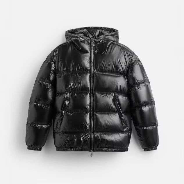 Gideon Men's Puffer Jacket - styled view