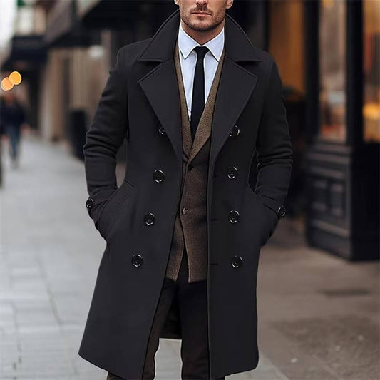 Tobias Men's Coat - styled view