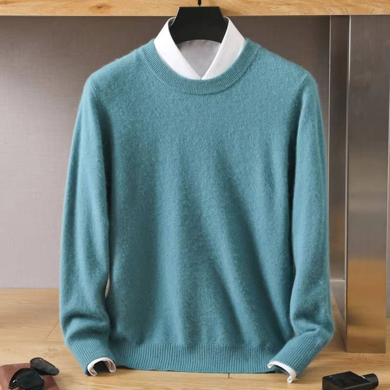 Arlo Men's Sweater - fabric and finish detail