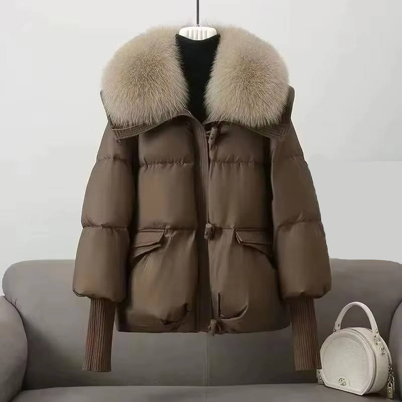 Bijou Women's Puffer Jacket - flat lay