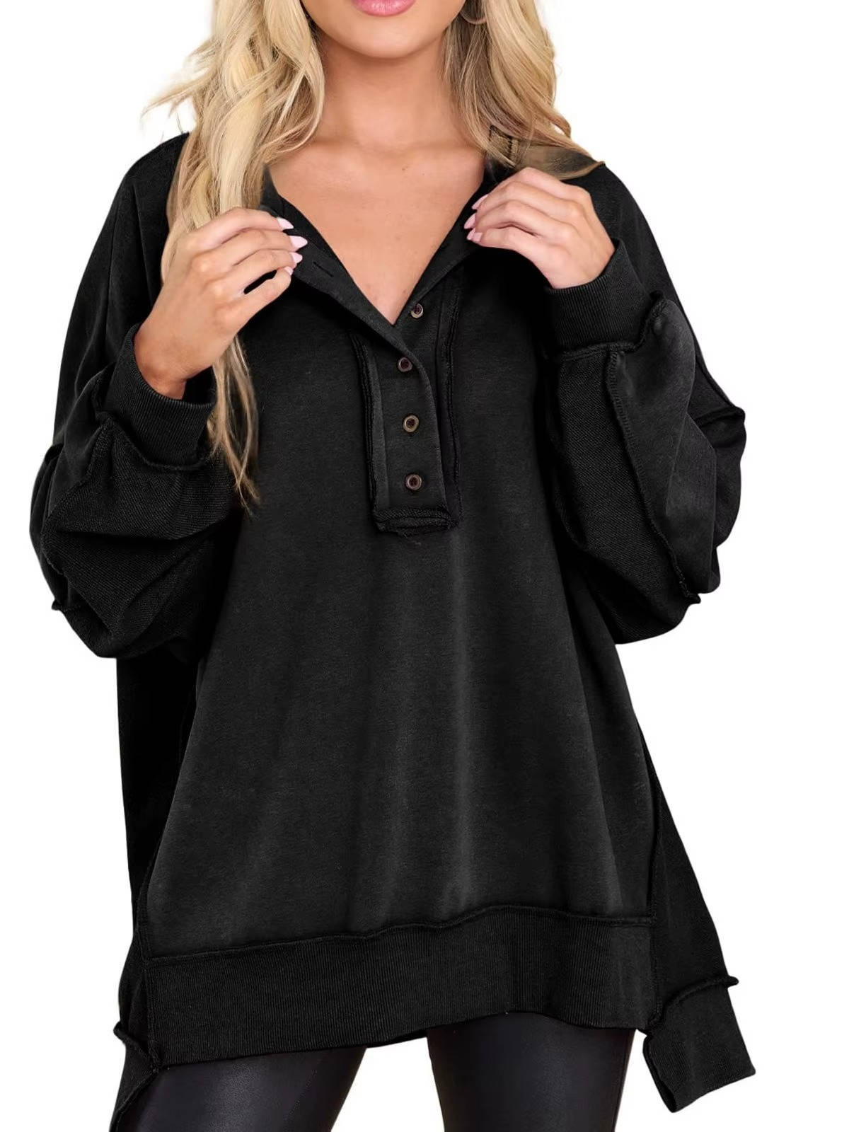 Sable Women's Oversized Sweatshirt - styled view