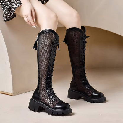 Kira Women's Knee-high Boots - front view