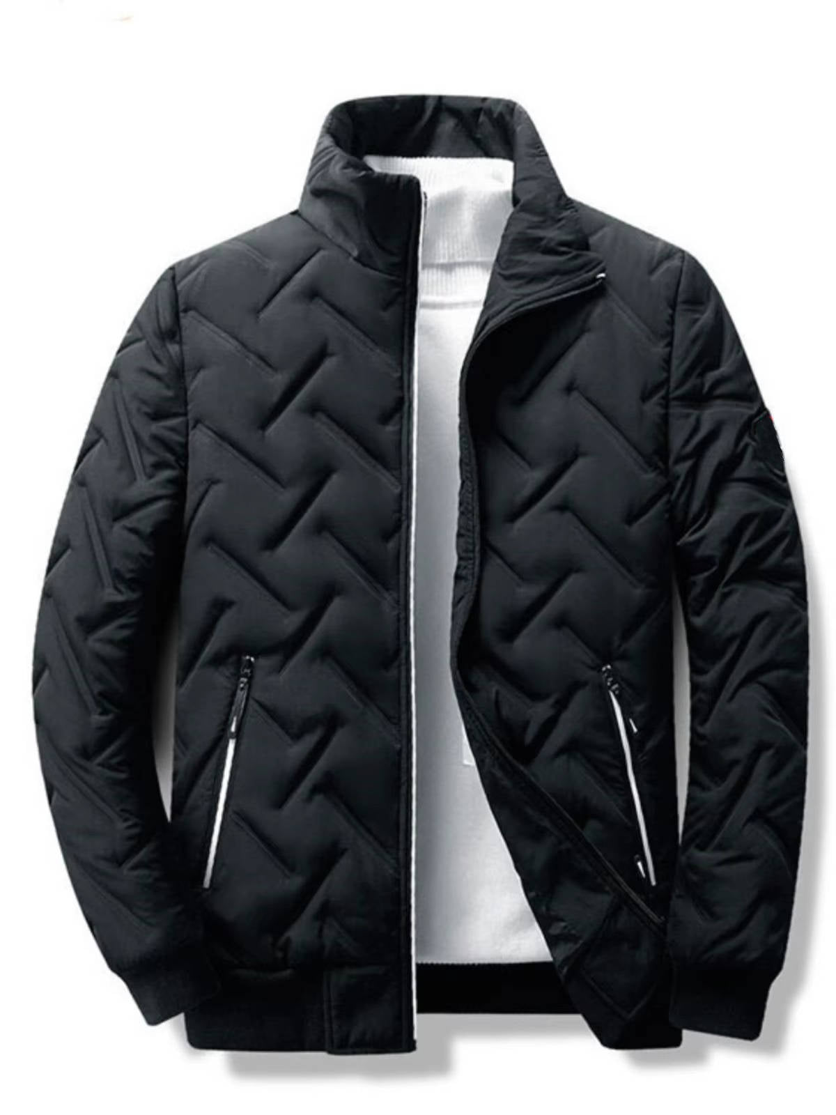 Lachlan Men's Puffer Jacket - full-length view