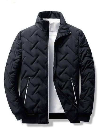 Lachlan Men's Puffer Jacket - full-length view