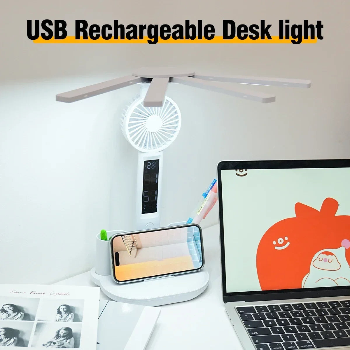 Ember LED Table Lamp - styled view