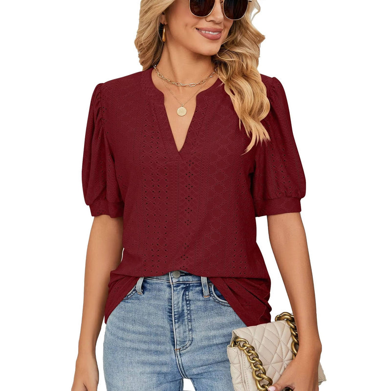 Opal Women's Blouse - close-up detail