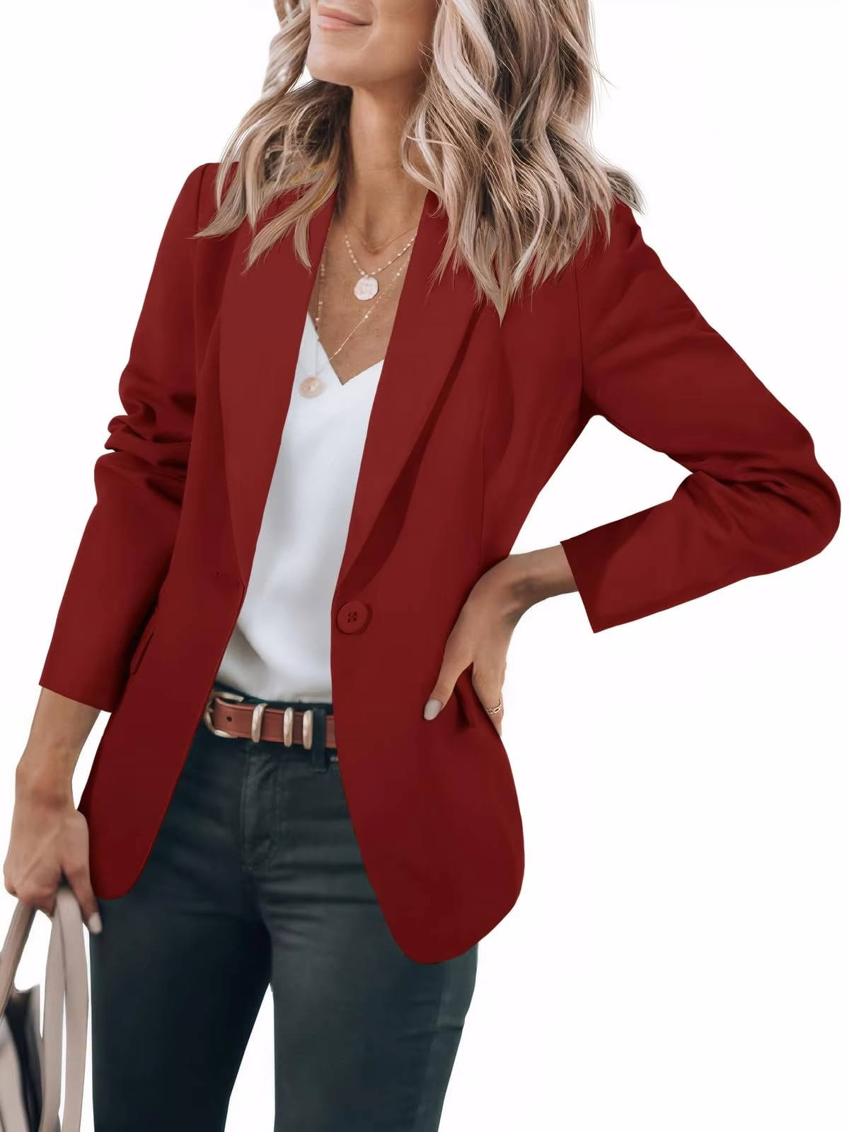Iris Women's Blazer - close-up detail
