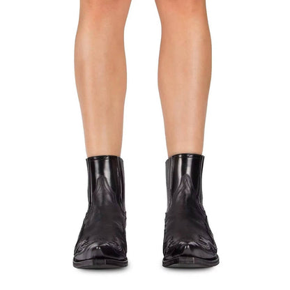 Colette Women's Ankle Boots - fabric and finish detail