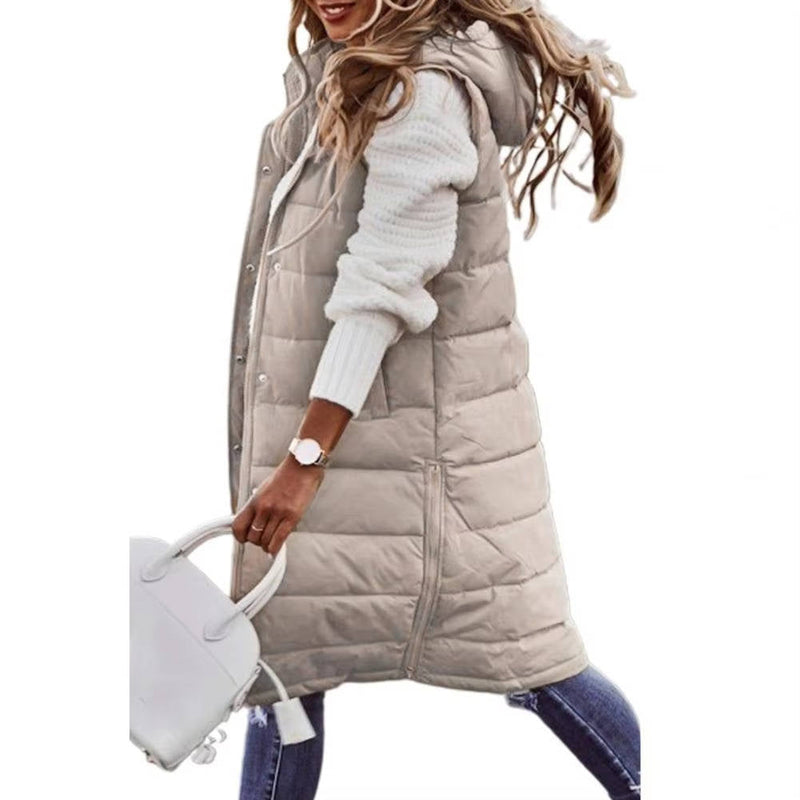 Harlow Women's Puffer Jacket - back view