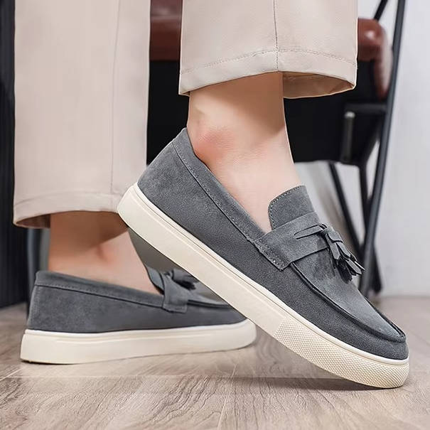 Auden Men's Suede Loafers - front view