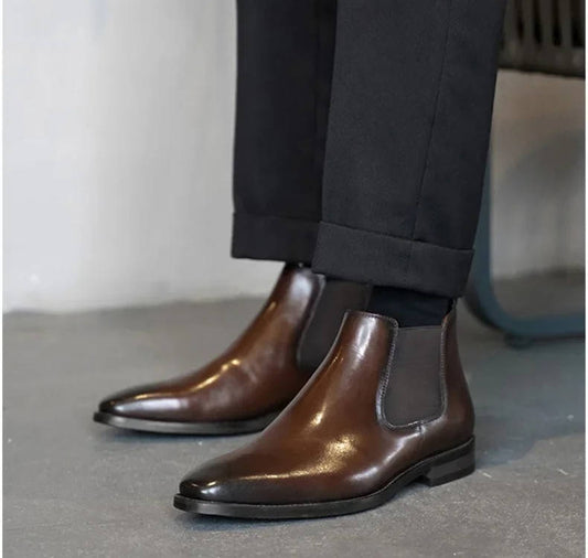 Milo Men's Chelsea Boots - styled view