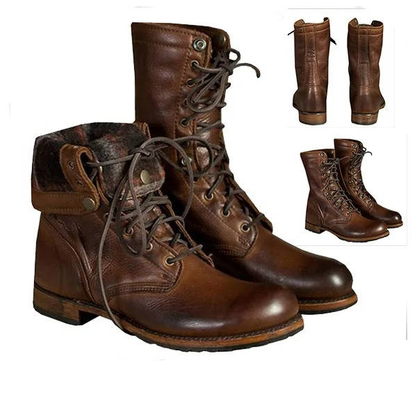 Astrid Women's Combat Boots | Leather