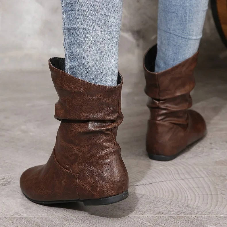 Liana Women's Ankle Boots - shown in use