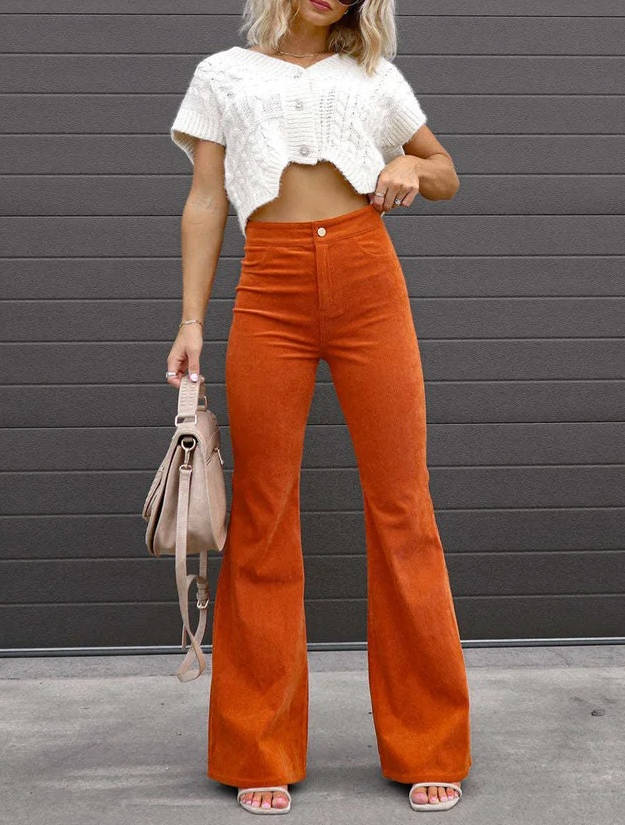 Talia Women's Trousers - styled view