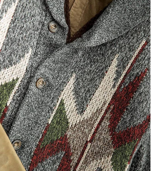 Fabian Men's Cardigan - shown in use
