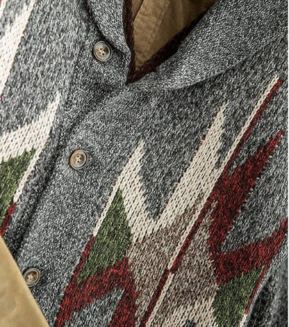 Fabian Men's Cardigan - shown in use