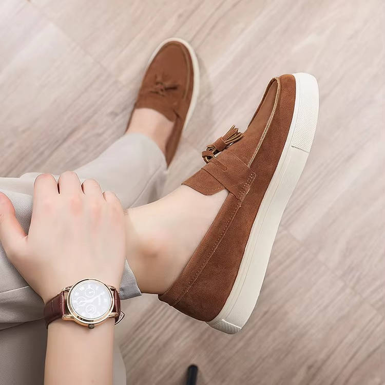 Auden Men's Suede Loafers - flat lay