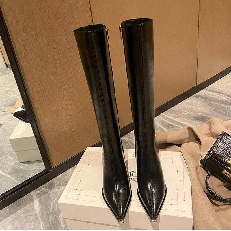 Liana Women's Knee-high Boots - flat lay