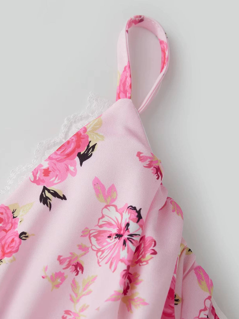 Ivy Women's Floral Dress - back view