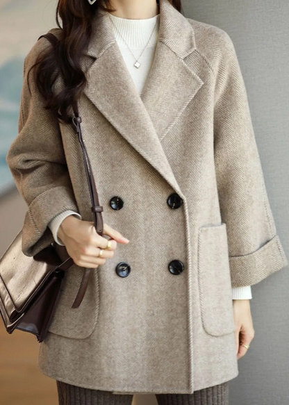 Violette Women's Trench Coat - flat lay