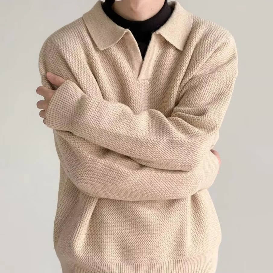 Barnaby Men's Sweater - styled view