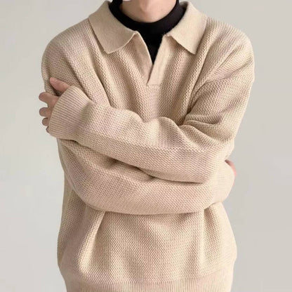 Barnaby Men's Sweater - styled view