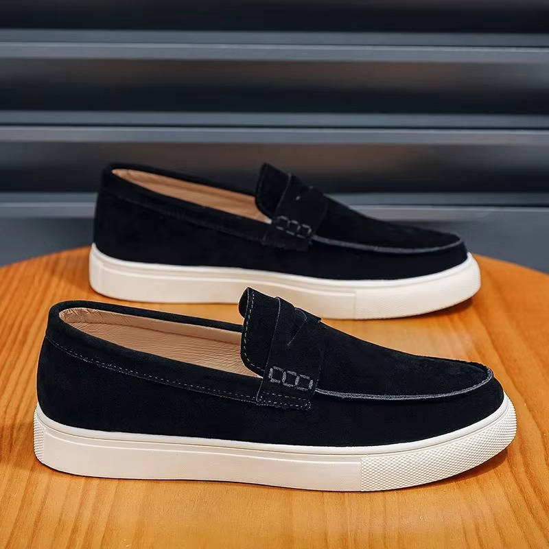Auden Men's Suede Loafers - back view