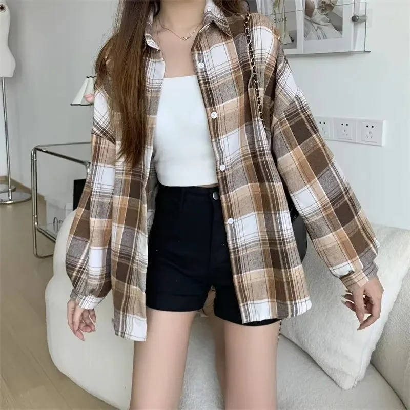 Tallulah Women's Oversized Shirt - full-length view